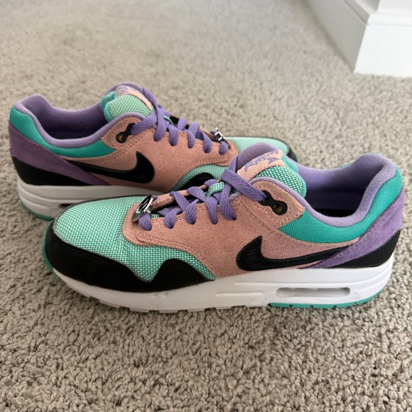 Nike Air Max 1 Have A Nike Day Space Purple Bleached Coral Women's Size 6.5 - Picture 6 of 9